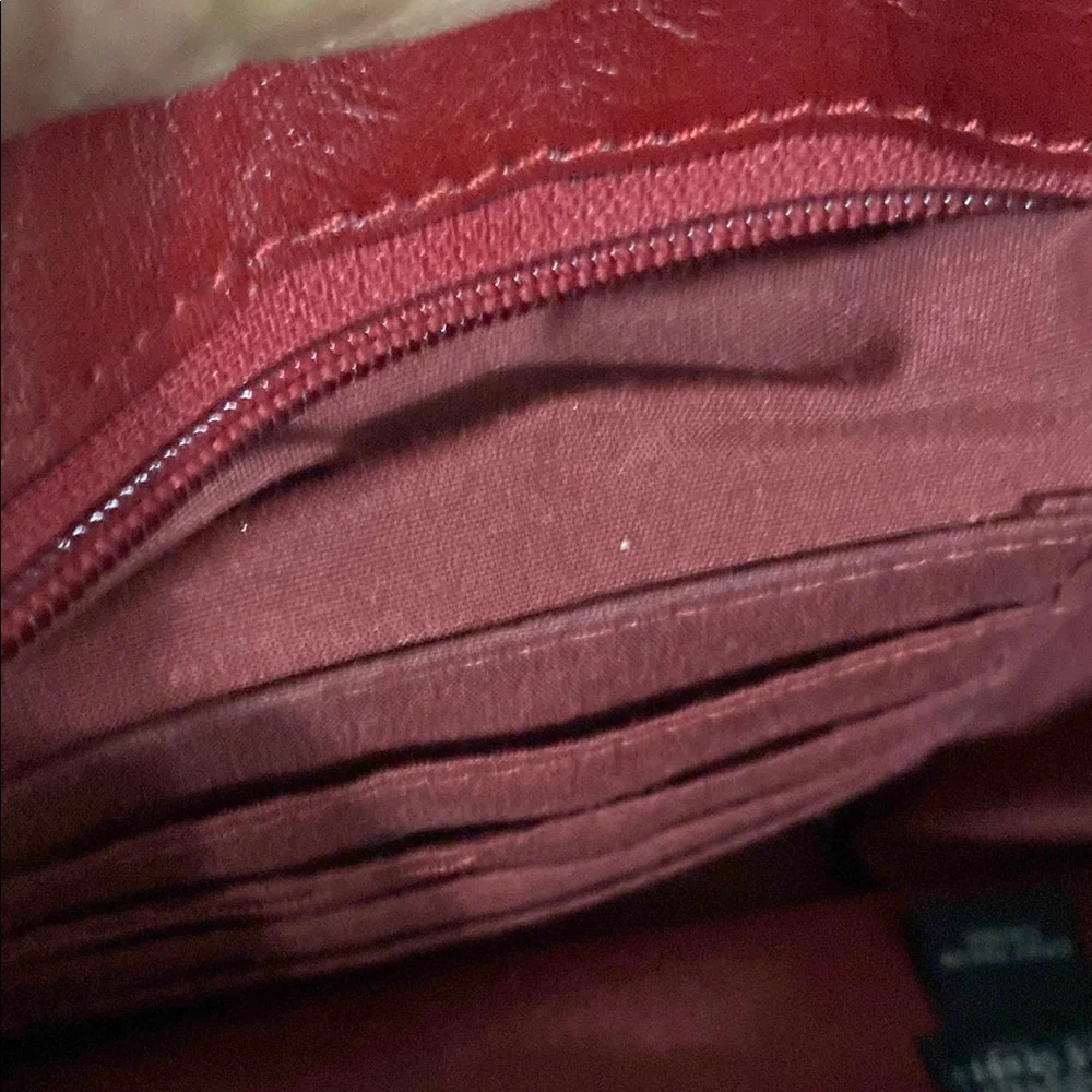 Wilsons Studio Pelle Burgundy Soft Leather Elegant Leather Handbag